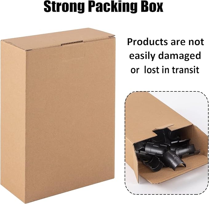 24 Pcs Wire Shelving Shelf Lock Clips for 1'' Post - 12 Pairs of Shelving Sleeves Replacements for Wire Shelving System Plastic Accessories Parts