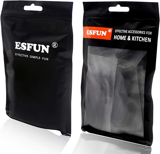ESFUN 18 Pack S Hooks for Hanging, Variety Sizes 6 PCS Large 4"/ 6 PCS Medium 3"/ 6 PCS Small 2.4" Pot Hooks for Rack Hanging Pans Pots, Heavy Duty Metal S Hooks for Hanging Clothes Bags Towels Plant