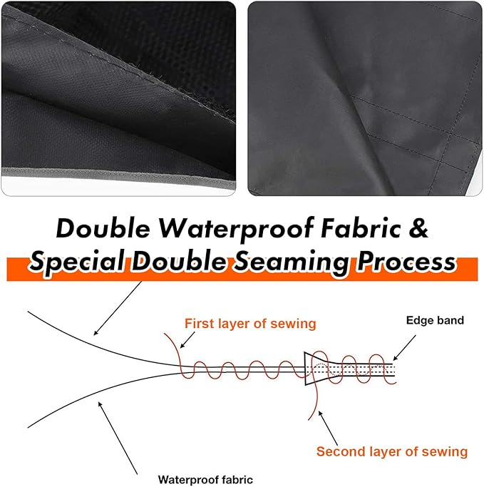 SURDOCA Car Trunk Organizer, LARGE CAPACITY Car Storage Bag with 8 Pockets, 7X Upgraded Trunk Storage Organizer for Car, SUV, Truck, MPV | for SUV