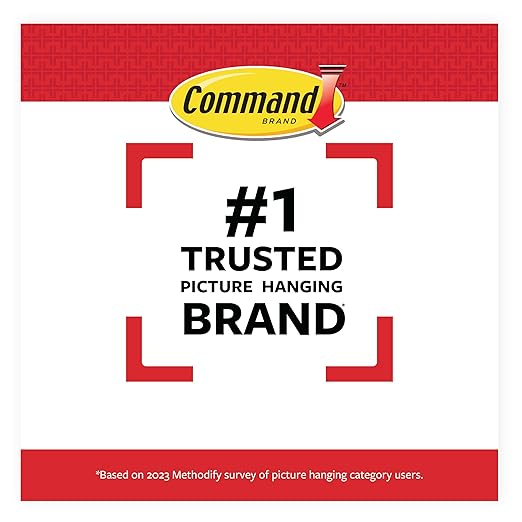 Command Indoor Large Replacement Strips, Holds up to 5 lb, 40 Adhesive Strips – Damage-Free Wall Hanging Refill, Re-Hang Large Hooks for Home Décor and Wall Décor