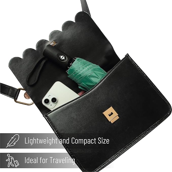 Mr. Pen- Windproof Travel Umbrella, Small Water-Resistant Automatic Folding Umbrella for Rain and Sun, Light, Compact and Portable for Women & Men, Fits Car & Backpack