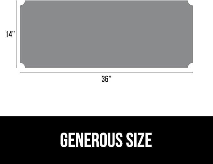 GORILLA GRIP ShelfGuard Wire Shelf Liner Compatible with Amazon Basics Shelving Unit, Set of 4 Waterproof Liners for Organizing Metal Rack Shelves, Kitchen Cabinets, Cupboard, Pantry, 14x36 Clear