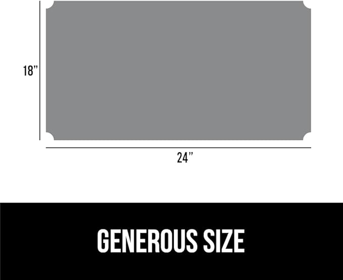 GORILLA GRIP ShelfGuard Wire Shelf Liner Compatible with Amazon Basics Shelving Unit, Set of 5 Waterproof Liners for Organizing Metal Rack Shelves, Kitchen Cabinets, Cupboard, Pantry, 18x24 Clear
