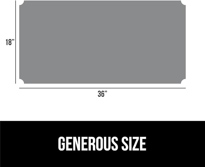 GORILLA GRIP ShelfGuard Wire Shelf Liner Compatible with Amazon Basics Shelving Unit, Set of 4 Waterproof Liners for Organizing Metal Rack Shelves, Kitchen Cabinets, Cupboard, Pantry, 18x36 Black