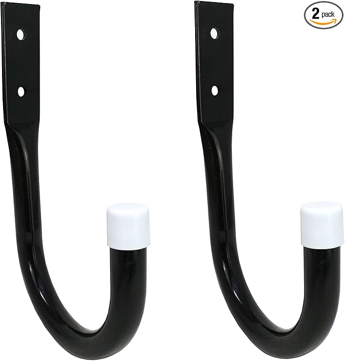 Shepherd Hardware 8093E Incredibly Heavy Duty Steel Garage Storage/Medium Utility Hooks, 2 Pack