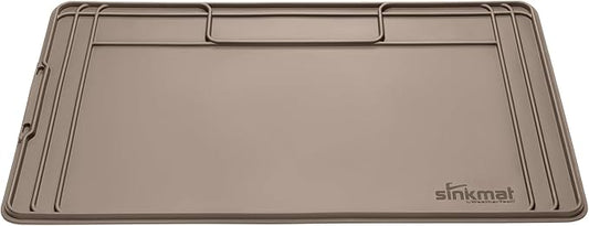 WeatherTech SinkMat – Waterproof Under Sink Liner Mat for Kitchen Bathroom – 46” x 22” Inches - Durable, Flexible Tray – Home undersink Organizer Must Haves, Tan