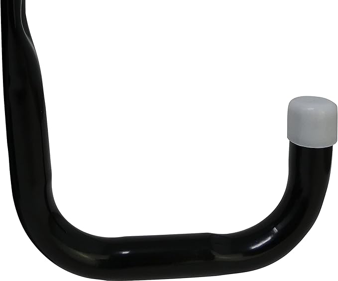 Shepherd Hardware 8089E Heavy Duty Steel 5-Inch Garage Storage Utility Hooks, 4 Pack, Black
