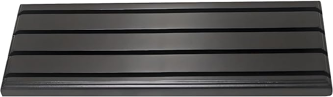 DisplayGifts Challenge Coin Display Stand 4 Row Wooden Holder Rack Case Holds 28 Coins Black Finish