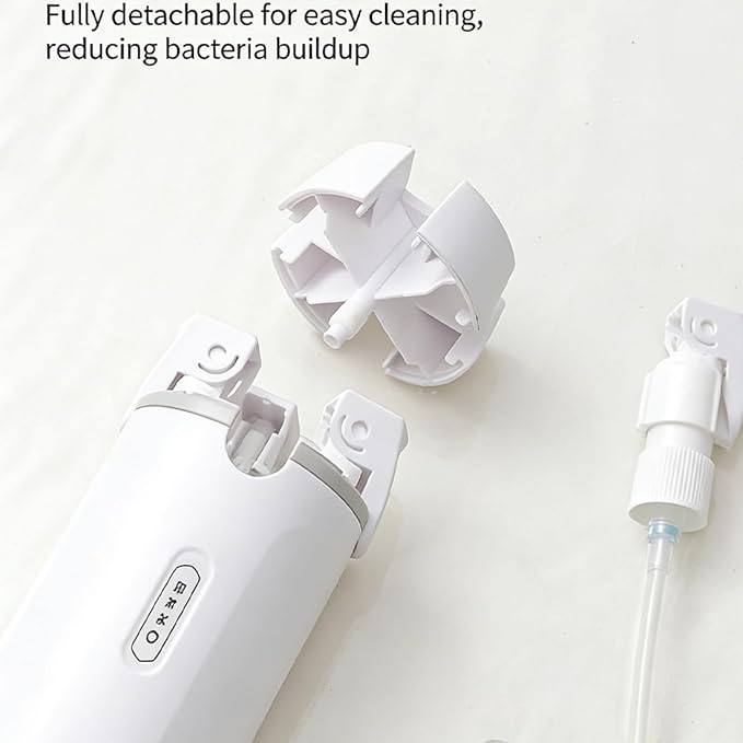 4 in 1 Travel Dispenser, 4 Pack 30ML Travel Bottles with Stickers for Toiletries, Leak Proof Travel Size Containers, Portable for Shampoo Lotion Conditioner Cream White