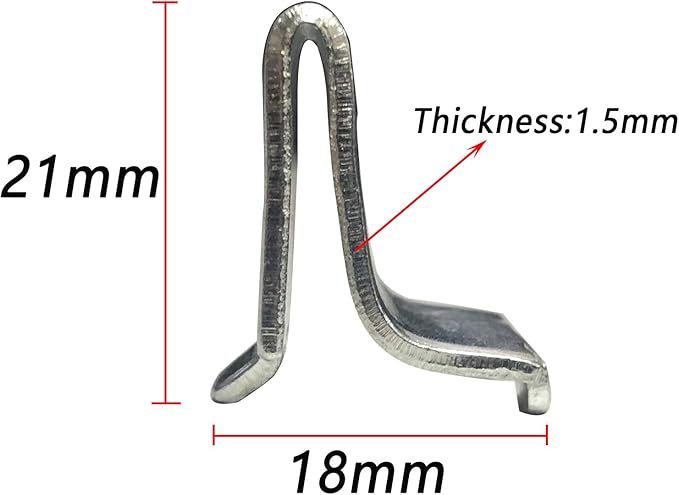 Adjustable Steel Pilaster Shelf Support Clips -40 Pieces