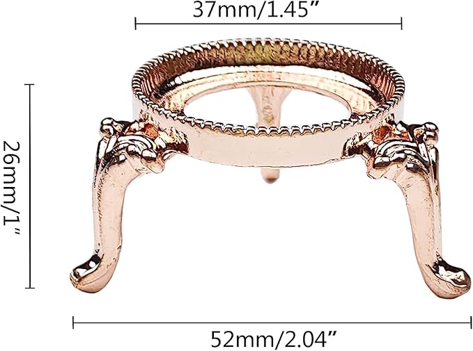 9Pcs Crystal Ball Stand for Display Crystal Glass and Natural Rocks, Sphere Display Holder, for 50mm-100mm Sphere or Stone
