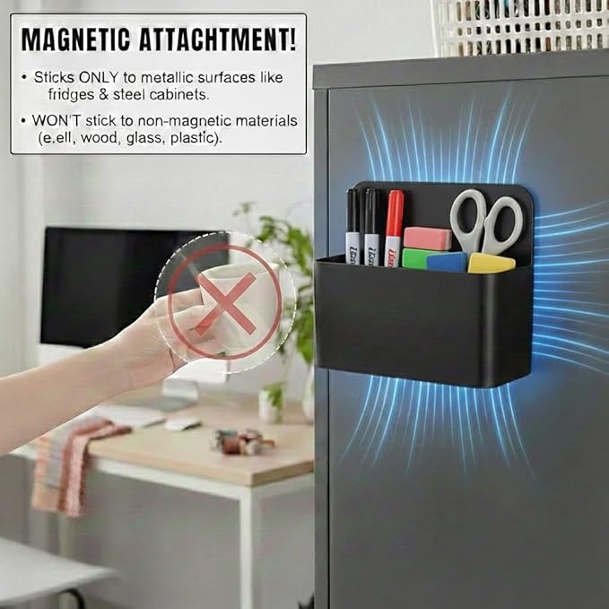 Magnetic Toothbrush Holder for Cruise Essentials 2026, Travel Bathroom Organizer for Stateroom, Cruise Must Haves for Alaska Cruise Essentials (Black)