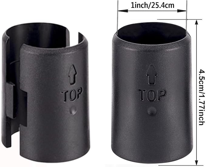 Snnalosses Wire Shelf Clips, Wire Shelving Shelf Lock Clips Replacements for 1" Post Metal Shelving Sleeves System（40 Packs/20 Pairs）