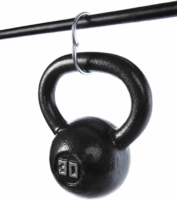 Clipa Bag Hanger - The Ring that Opens Into a Hook, Closes Automatically | Hangs Almost Anywhere in Just 1/2" of Space | Holds 33 lbs Yet Weighs Only 1.6 oz | 8 Styles | 3 yr Warranty