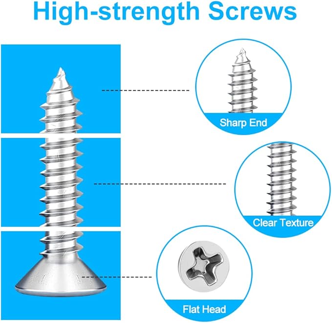 18PCS L Bracket, Stainless Steel Corner Brace for Wood, Metal Right Angle Bracket for Furniture with 72PCS Screws (1.57 x 1.57 inch)