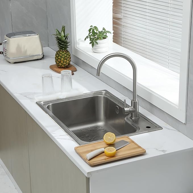 MicoYang Silicone Soap Dish with Drain Spout — Self-Draining Double Sink Organizer Tray for Kitchen & Bath, Dispensers, Sponges & Soap Holder, Non-Slip & Dishwasher Safe, Translucent (Large, 12"×4")