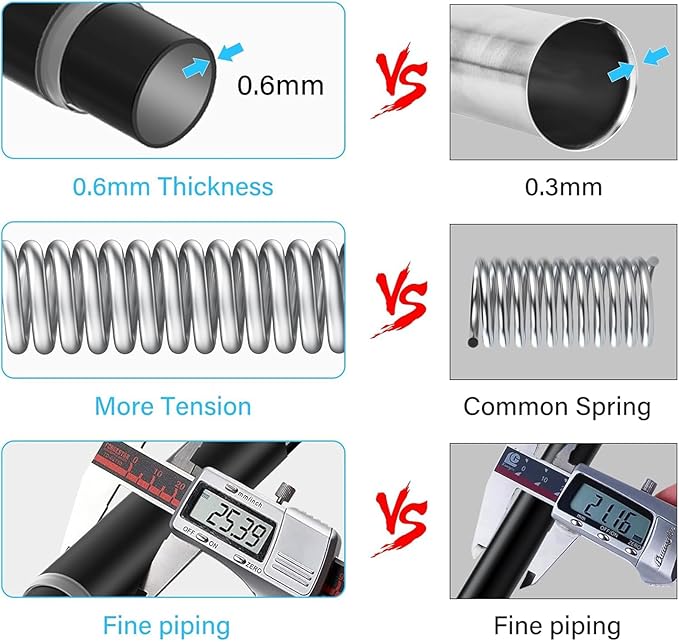 1Pack Black Tension Curtain Rod for Windows 29 to 64 inch, Never Rust adjustable curtain rod tension curtain rods no drilling，7/8 Inch spring loaded curtain rods for Doorway Closet Door