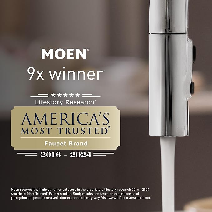 Moen YB8086BC Mason Hand-Towel Ring, Brushed Chrome (Pack of 2)