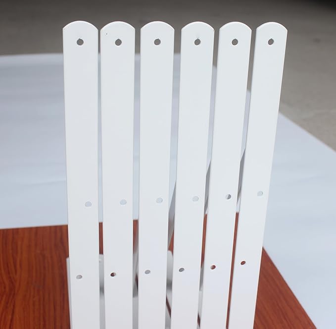 20 Pack L14 x H 10" White Heavy Duty Shelf Brackets with Screws Metal Shelf Brackets Shelf Support Angle Brackets for Shelves L Brackets Heavy Duty Floating Shelf