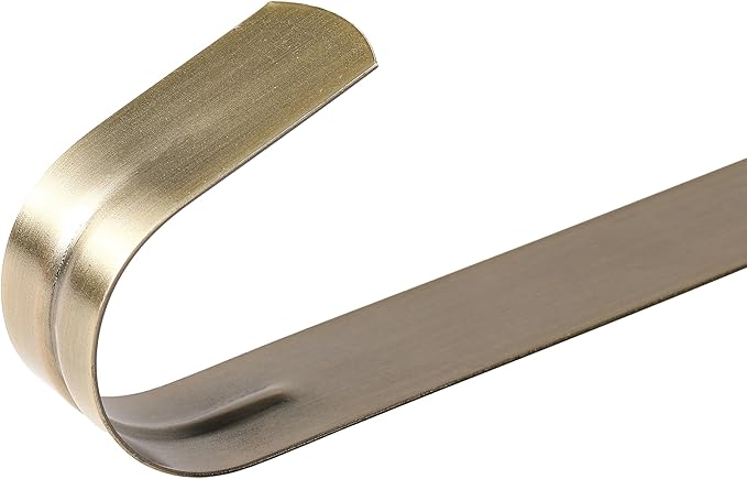Wreath Hanger for Front Door, Slim Over The Door Hook, Easy to Use and Reusable Holiday Wreath Holder for Christmas, Thanksgiving, Halloween and Daily Décor (15" Bronze, 1)
