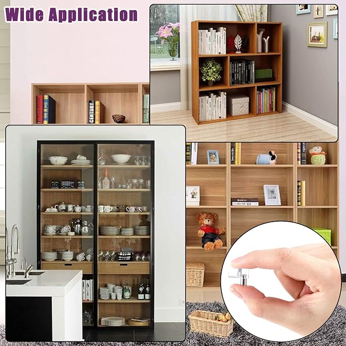 3 Millimeters or 1/8 Inch Shelf Support Peg，Support Cabinet Shelf Pins，Clear Plastic Replacement Peg Cabinet Shelf Supports Pins Shelf Holder Locking Pins (50 Pieces)