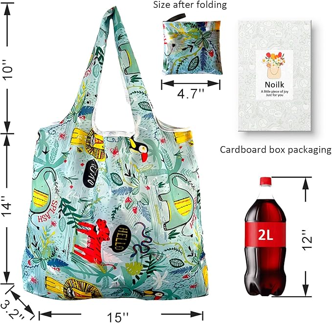 Aesthetic Printed Tote Bags, Lightweight Foldable Reusable Carry Bags, Stylish Personalized Storage Handbags for Travel, Camping, Supermarket & Daily Outdoor Use | foldable & portable, Multi-use carry bag, stylish appearance, sustainable, tear resistant