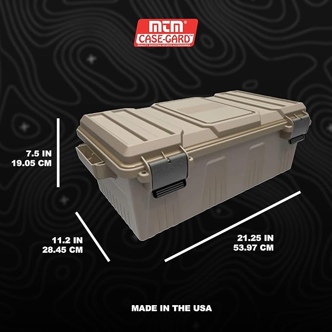 MTM Divided Ammo Crate Utility Box