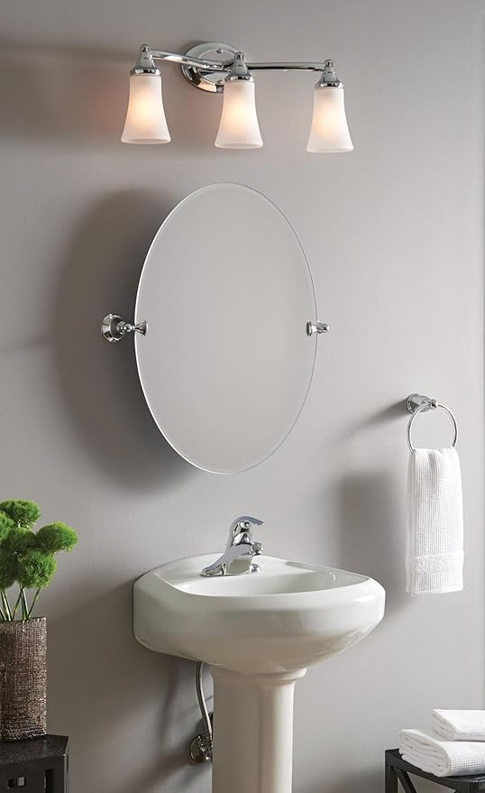 Moen YB8086CH Mason Hand-Towel Ring, Chrome (Pack of 2)