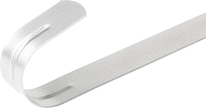 Wreath Hanger for Front Door, Slim Over The Door Hook, Easy to Use and Reusable Holiday Wreath Holder for Christmas, Thanksgiving, Halloween and Daily Décor(15" Silver, 1)