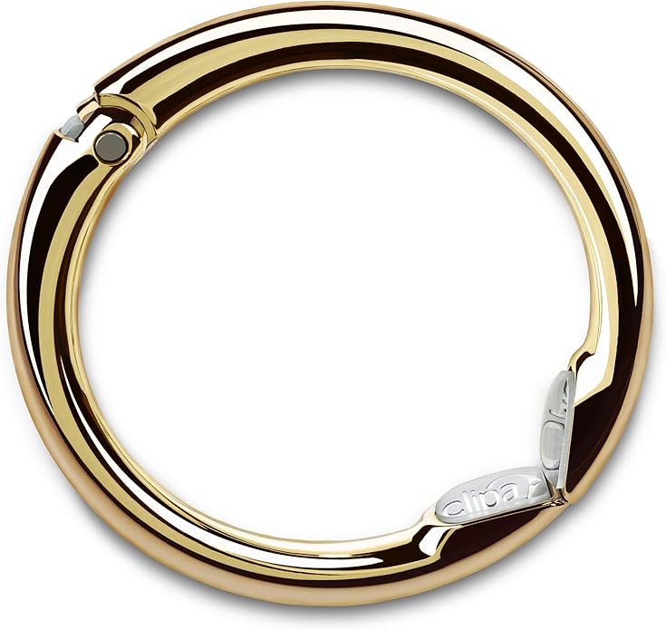 Clipa Bag Hanger - The Ring that Opens Into a Hook, Closes Automatically | Hangs Almost Anywhere in Just 1/2" of Space | Holds 33 lbs Yet Weighs Only 1.6 oz | 8 Styles | 3 yr Warranty