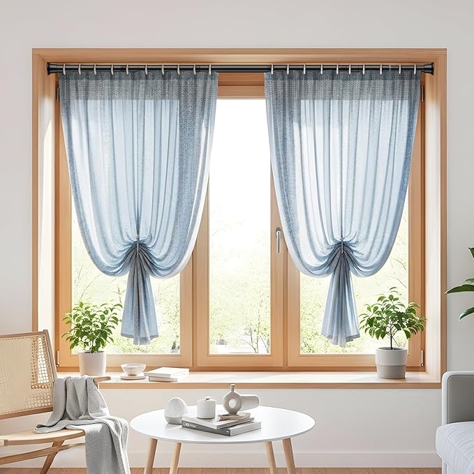 1pack Tension Curtain Rod 30 to 62 Inch, Black Spring Tension Curtain Rod Adjustable Expandable Curtain Rod No Drilling, Spring Loaded Curtain Rods for Windows, Bedroom, Doorway Door, Closet