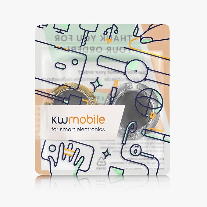 kwmobile Purse Hook for Table - Set of 2 Purse Holder - Folding Handbag Hanger - Portable Bag Holder - Bag Hooks for Desk - Table Hook Silver/Gold