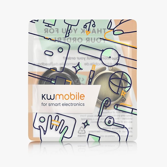 kwmobile Purse Hook for Table - Set of 2 Purse Holder - Folding Handbag Hanger - Portable Bag Holder - Bag Hooks for Desk - Table Hook Bronze/Bronze