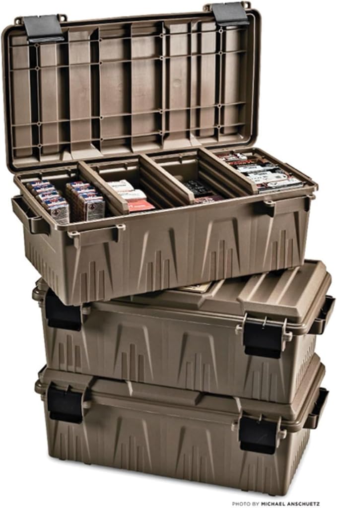 MTM Divided Ammo Crate Utility Box