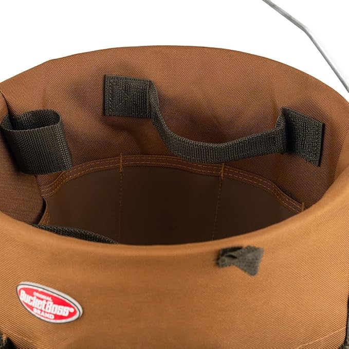 Bucket Boss The Bucketeer Bucket Tool Organizer in Brown, 10030 (Pack of 6)