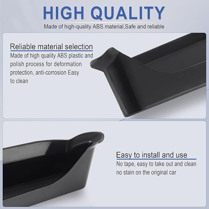 SINGARO Passenger Storage Tray Organizer Grab Handle Storage Box Compatible with 2018-2023 Jeep Wrangler JL JLU, Jeep Wrangler Accessories, Car Interior Accessories, Black