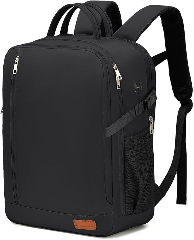 Lossga Travel Backpack, Carry On Backpack Flight Approved, Spirit Airlines Personal Item Travel Bag, Weekender Bags for Women and Men, 38.5L Water Resistant Lightweight Travel Backpacks for Business