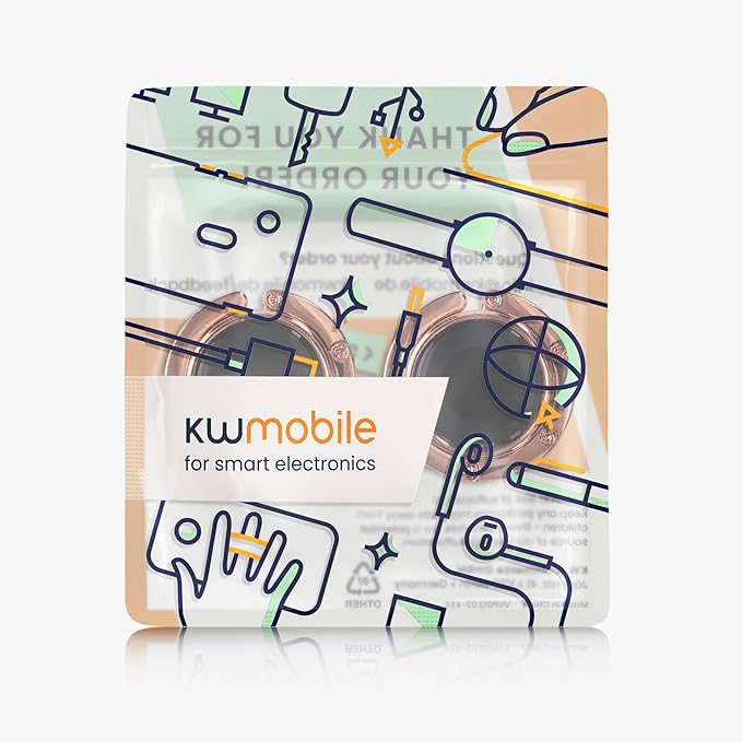 kwmobile Purse Hook for Table - Set of 2 Purse Holder - Folding Handbag Hanger - Portable Bag Holder - Bag Hooks for Desk - Table Hook Copper