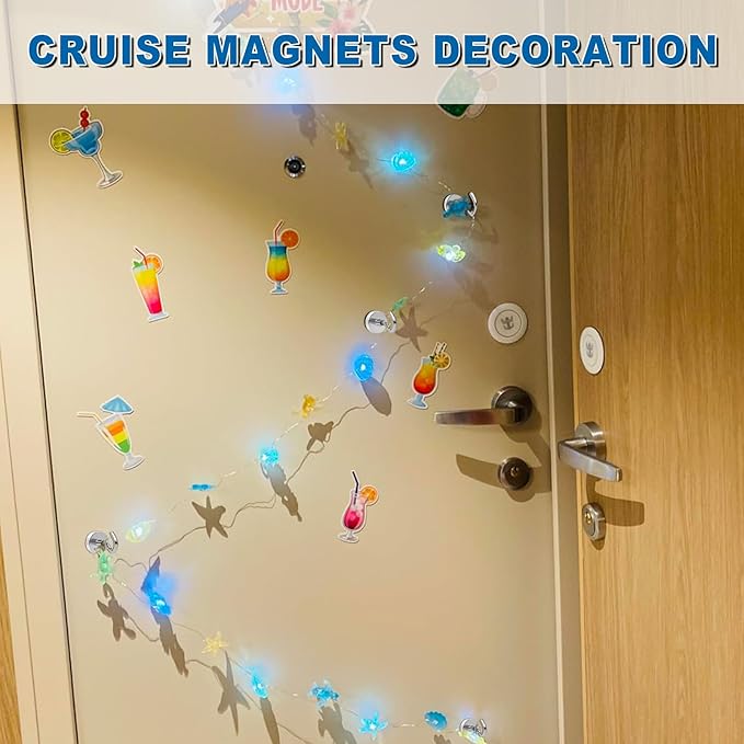 LOVIMAG Magnetic Hooks, 30lbs Strong Magnetic Hooks for Cruise Cabins, Magnet Hooks Cruise Ship Essentials, Refrigerator Magnets for Hanging, Door Decor, Classroom Must Haves -30Packs