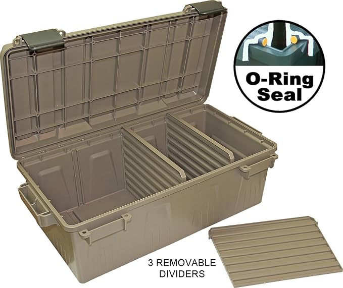 MTM Divided Ammo Crate Utility Box