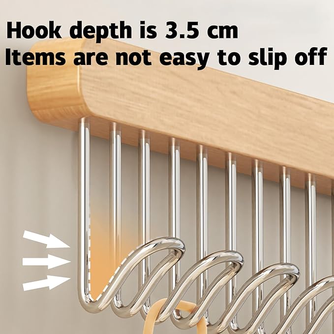 2 pack 12 inch valet rods for closets, extendable and pull-out wardrobe pole for belt hangers,tie hangers,bra organizer, extender hanging rod with metal hooks, closet valet rod slide out