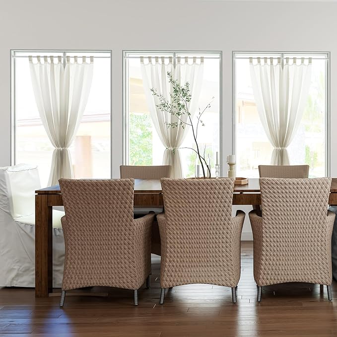 FVONZON Tension Curtain Rod White Spring Tension Curtain Rods 26-39 inch 2Pack Adjustable Spring Rods Extendable Tension Rod For Closet, Window, Kitchen,Bookshelf,Bathroom