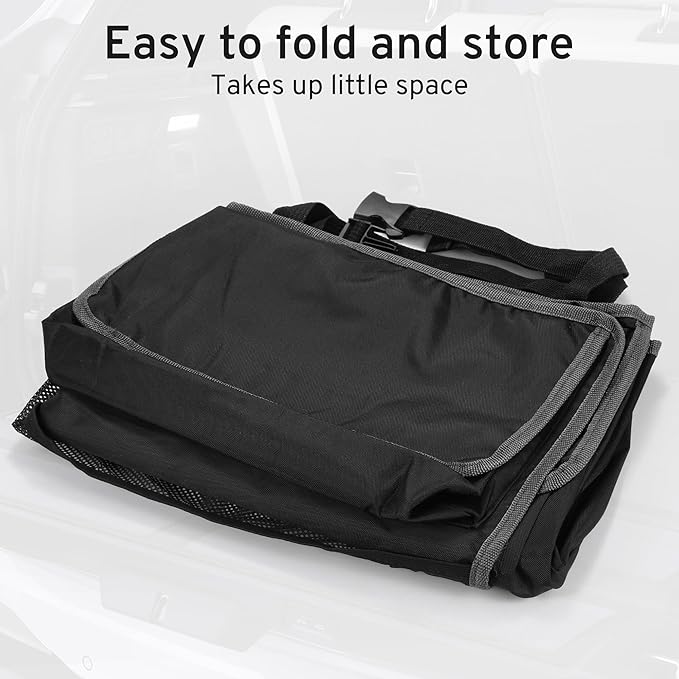 XHRING Car Trunk Organizer Storage Backseat Hanging Bag for Mazda CX5/CX-5 CX30/CX-30 CX50/CX-50 CX9/CX-9 CX3 CX7/CX-7 GS GT I Sport Touring Carbon Edition SUV Camping Accessories 2000-2025 2026