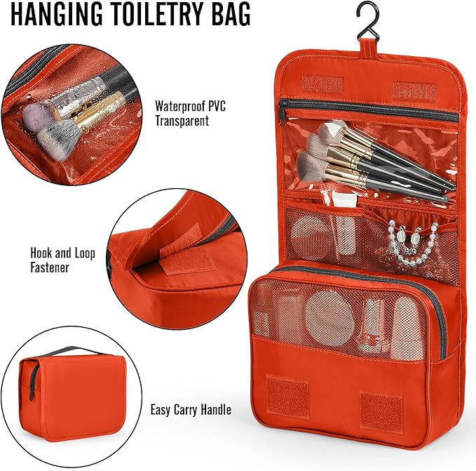 Veken 10 Set Packing Cubes for Travel Essential, Suitcase Organizer Bags in 4 Sizes, Carry-On Luggage Accessories with Large Laundry & Shoes Bag, Must-Have for Airplane, Road Trip & Camping