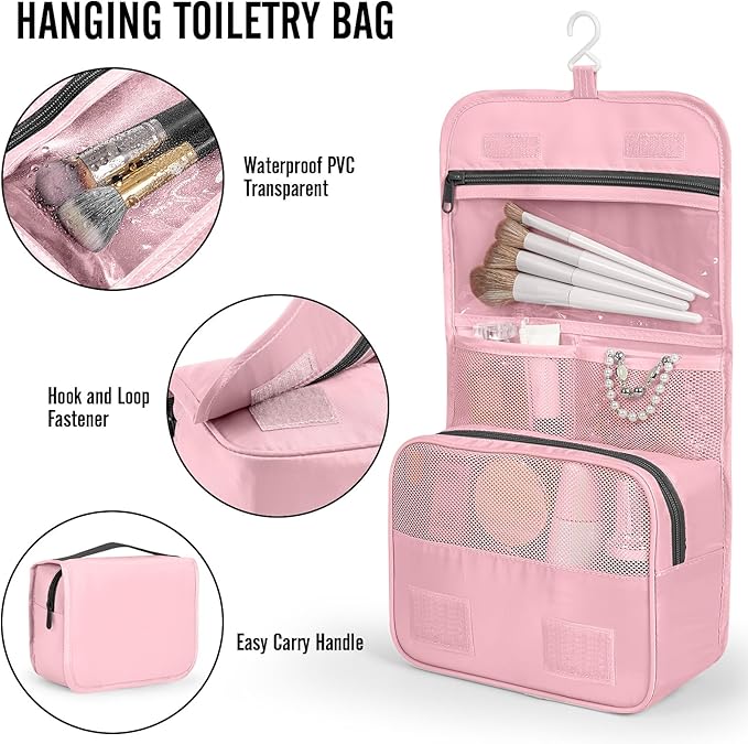 Veken 10 Set Packing Cubes for Travel Essential, Suitcase Organizer Bags in 4 Sizes, Carry-On Luggage Accessories with Large Laundry & Shoes Bag, Must-Have for Airplane, Road Trip & Camping