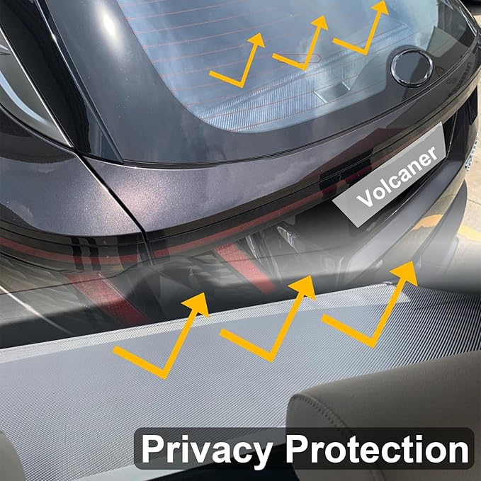 Cargo Cover for Hyundai Tucson 2026 2025 Accessories 2024-2022(Carbon Fiber Texture),Retractable Trunk Cover Organizer Security Shielding Shade Tonneau Cover for Hyundai Tucson Accessories