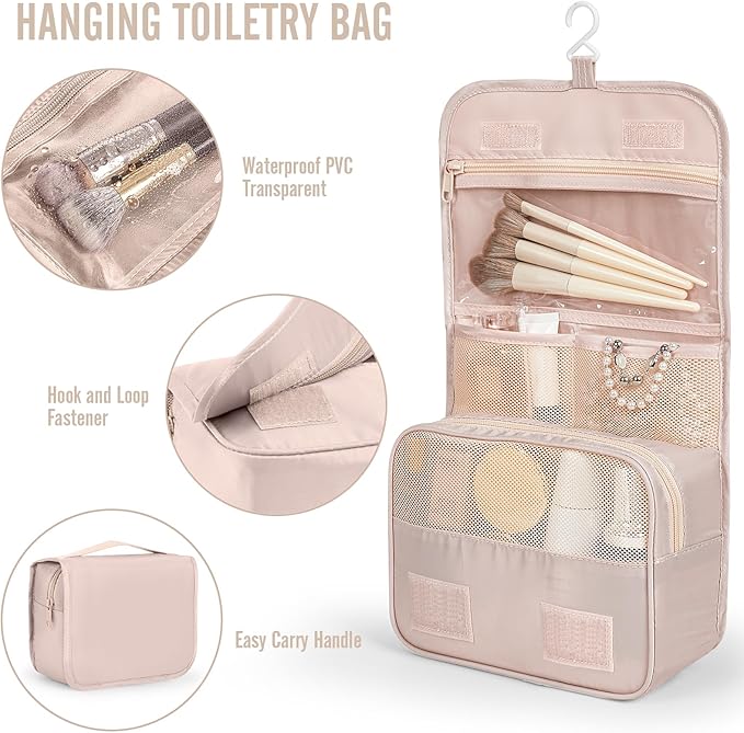 Veken 10 Set Packing Cubes for Travel, Beach Vacation Essentials Accessories for Cruise Ship, Suitcase Organizer Bags for Luggage with Shoes Bag & Shoe Bag, Birthday Gifts for Women Mom Her