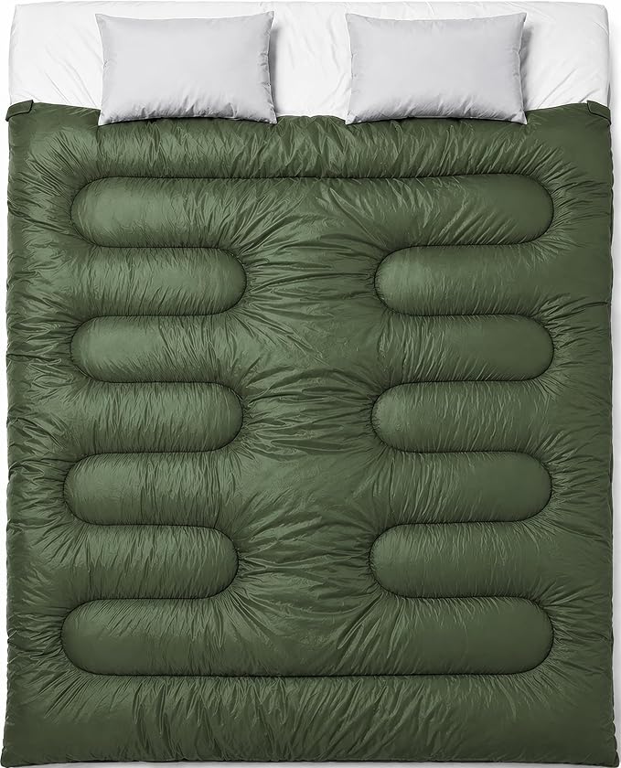 MalloMe Sleeping Bags for Adults Cold Weather & Warm - Backpacking Camping Sleeping Bag for Kids 10-12, Girls, Boys - Lightweight Compact Camping Essentials Gear Accessories Hiking Sleep Must Haves
