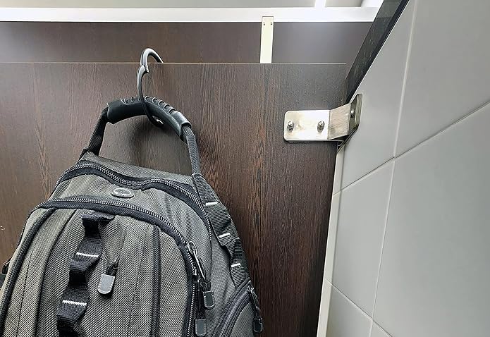 Clipa Bag Hanger - The Ring that Opens Into a Hook, Closes Automatically | Hangs Almost Anywhere in Just 1/2" of Space | Holds 33 lbs Yet Weighs Only 1.6 oz | 8 Styles | 3 yr Warranty