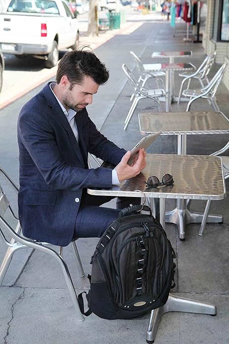 Clipa Bag Hanger - The Ring that Opens Into a Hook, Closes Automatically | Hangs Almost Anywhere in Just 1/2" of Space | Holds 33 lbs Yet Weighs Only 1.6 oz | 8 Styles | 3 yr Warranty